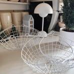 2 witte mandjes met handvat, Ophalen of Verzenden, Nieuw