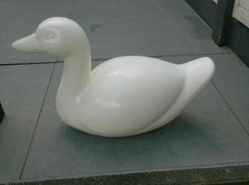 grote witte eend 60 / 60 cm, Enlèvement ou Envoi, Animal