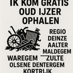 Ophaling van u oud ijzer, Ophalen