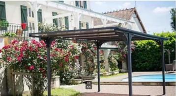 Aluminium carport grijs 5 x 3m beschikbaar voor biedingen