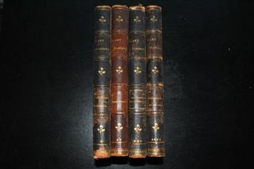 DU JARDIN  L'art Flamand 4 volumes reliés 1896 1898 RARE beschikbaar voor biedingen