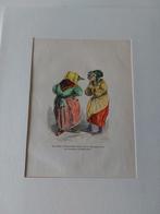 J.J. GRANDVILLE 1842 H.B..COLORED Vignettes Des Animaux, Enlèvement ou Envoi