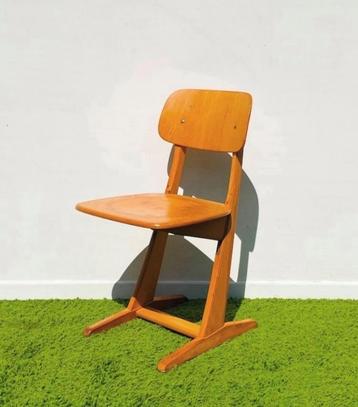 Casala schoolstoel ~ Vintage 60s ~ Stoel beschikbaar voor biedingen