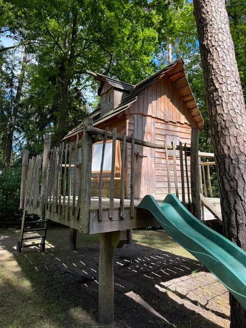 House at tree boomhut, Kinderen en Baby's, Speelgoed | Buiten | Speelhuisjes, Gebruikt, Hout, Ophalen