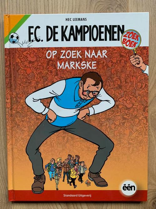 Livre de recherche FC De Kampioenen À la recherche de Markse, Livres, Livres pour enfants | Jeunesse | Moins de 10 ans, Comme neuf