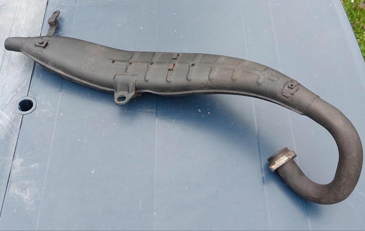 Uitlaat Kawasaki KE 125 1977-1981, Motoren, Onderdelen | Kawasaki, Gebruikt, Ophalen of Verzenden