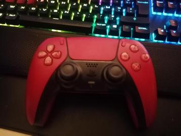 Manette PS5 Rouge original, Enlèvement ou Envoi, Utilisé, Playstation 5
