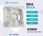 Spa Riva 5 persoons 210x210 cm - 90 jets - Beste Prijs in NL, Tuin en Terras, Ophalen of Verzenden, Nieuw, Overige typen