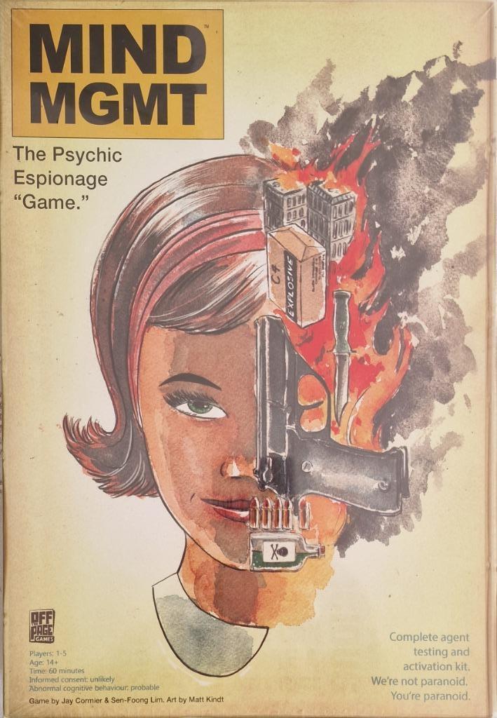 MIND MGMT - Nieuw - Engelstalig, Hobby en Vrije tijd, Gezelschapsspellen | Bordspellen, Nieuw, Een of twee spelers, Drie of vier spelers