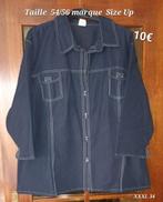 Chemisier et surchemise taille XXXL, Kleding | Dames, Grote Maten, Ophalen, Zo goed als nieuw, Blouse of Tuniek