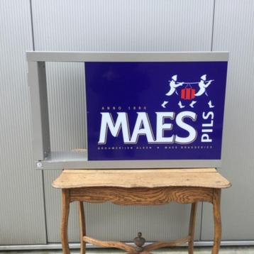 Lichtreclame MAES PILS, Enlèvement, Comme neuf