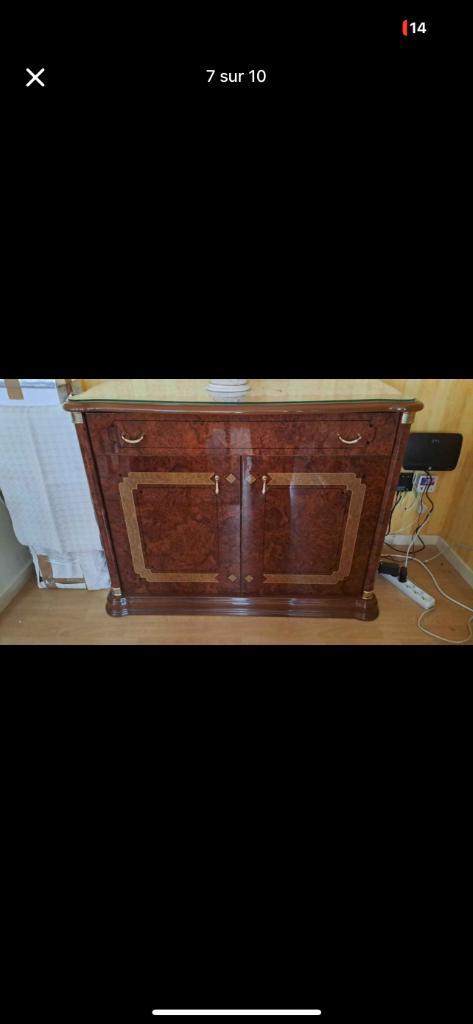 Meuble tv   et table salon, Huis en Inrichting, Kasten |Televisiemeubels, Zo goed als nieuw, 100 tot 150 cm, 100 tot 150 cm, Ophalen