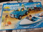 Playmobil 6864 Speedboot met pickup, Kinderen en Baby's, Speelgoed | Playmobil, Ophalen of Verzenden, Zo goed als nieuw, Complete set