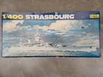 Heller "Strasbourg"  Frans slagschip uit WO II schaal 1/400, Hobby en Vrije tijd, Modelbouw | Boten en Schepen, Ophalen of Verzenden