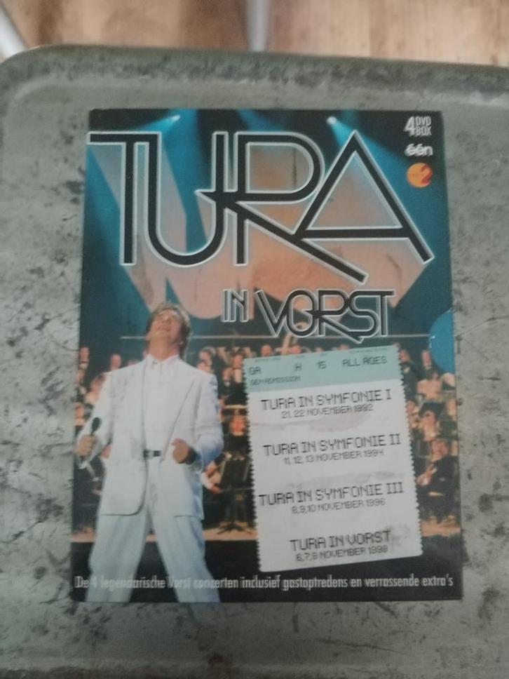 Tura in Vorst DVD box, Cd's en Dvd's, Dvd's | Muziek en Concerten, Zo goed als nieuw, Muziek en Concerten, Boxset, Alle leeftijden