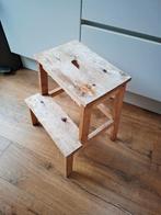 Houten kruk / opstapje, Enlèvement, Utilisé, Bois