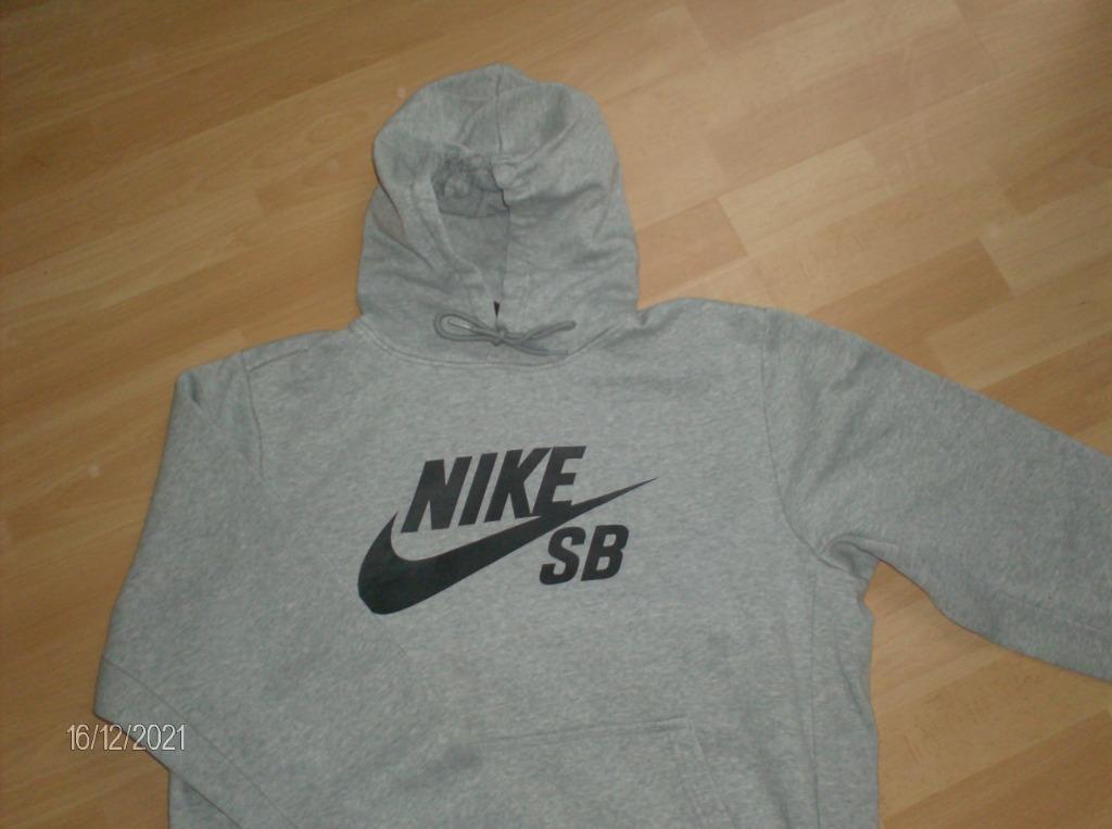 Trui met kap grijs merk nike sb - maat m - als nieuw, Gris, Enlèvement ou Envoi, Comme neuf, Taille 48/50 (M)