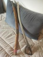 vintage ceremoniële sabel gemaakt in India 87cm, Antiek en Kunst, Ophalen of Verzenden