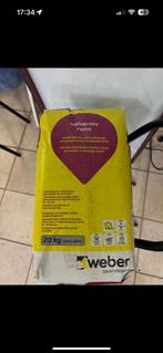 Egalisatiemortel 5 zakken 20 kg - weberniv reno, Enlèvement, Neuf
