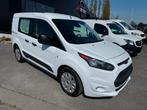 Ford Transit Connect 1.5 tdci 1st eig ohboek airco pdc, Auto's, Voorwielaandrijving, Stof, 4 cilinders, Wit