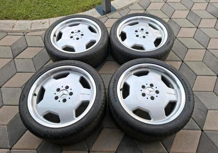 Originele Mercedes AMG 18" velgen, Auto-onderdelen, Banden en Velgen, Velg(en), 18 inch, 245 mm, Gebruikt, Ophalen of Verzenden