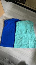 Twee schouderloze topjes Atmosphere, Vêtements | Femmes, Comme neuf, Taille 36 (S), Bleu, Sans manches