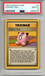 Clefairy doll Psa 10 Base set unlimited, Enlèvement ou Envoi, Comme neuf