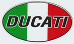 Ducati Italiaanse vlag sticker #1, Motoren, Verzenden