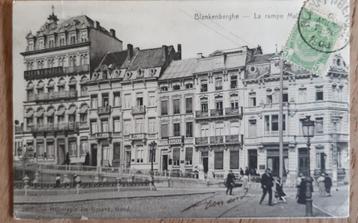 Carte postale BLANKENBERGE la rampe MALECOT HELLING RARE, Enlèvement ou Envoi, Comme neuf
