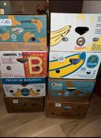 KOOPJE!! maat 50 tot 116/ 8 bananendozen, Ophalen