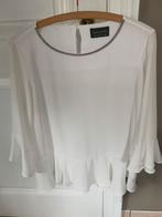 Wit fijn bloesje Amelie& Amelie M als nieuw, Kleding | Dames, Blouses en Tunieken, Ophalen of Verzenden