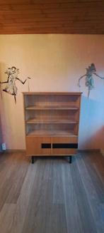 Vintage vitrinekast, Ophalen, Gebruikt, ., Eikenhout