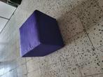 Poef paars, Huis en Inrichting, Ophalen, Zo goed als nieuw