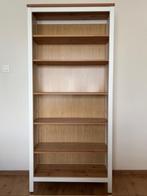 Tijdloze kast wit met houten planken, Huis en Inrichting, Ophalen, Zo goed als nieuw, 50 tot 100 cm, 150 tot 200 cm
