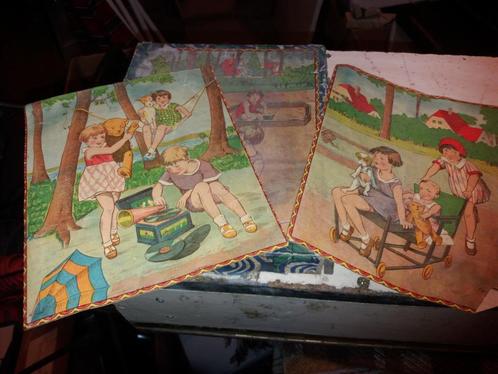 Houten kubus voor kinderen jaar 50 origineel compleet + 1 gr, Kinderen en Baby's, Speelgoed | Houten speelgoed, Ophalen of Verzenden