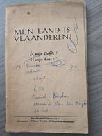 Mijn land is Vlaanderen liederenboek jaren '30, Enlèvement ou Envoi