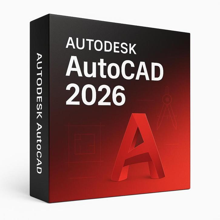Autodesk AutoCAD 2026, Computers en Software, Office-software, Nieuw, MacOS, Windows, Ophalen