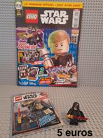 Lot de 8 magazines LEGO Star Wars avec figurines et polybags