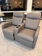 2 zit relax - cinema zetel, Huis en Inrichting, Fauteuils, Ophalen, Zo goed als nieuw