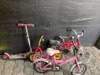 Lot eerste fietsjes en loopfiets, Vélos & Vélomoteurs, Vélos | Vélos pour enfant, Enlèvement ou Envoi
