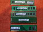 pc geheugen 3 x samsung 4gb  koopje, Ophalen of Verzenden, Gebruikt, DDR, Desktop