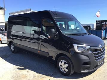 renault master l3h2 150pk 2023 24000km dubbel/cabine 7plaats, Autos, Achat, Euro 6, Entreprise, 7 places
