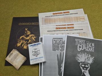 Lucid Eye Games Savage Core regelboek, supplement, kaarten beschikbaar voor biedingen