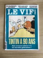 Magazine Le Vif l'express - Tintin a 90 ans, Autres types, Utilisé, Enlèvement ou Envoi