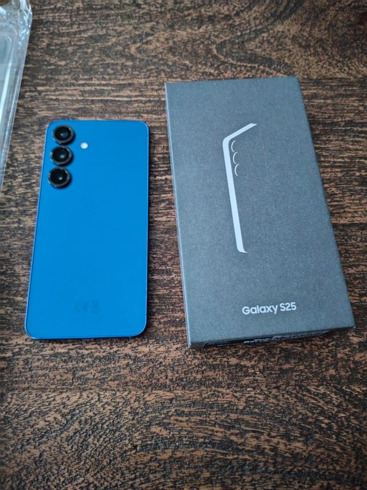 Samsung Galaxy S25, Télécoms, Téléphonie mobile | Samsung, Utilisé, 128 GB, Bleu, Enlèvement