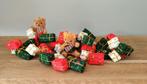 Guirlande de colis de sapin de Noël vintage120cm de long, Divers, Noël, Enlèvement ou Envoi