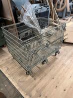 Magazijnkar - bak - krat op wielen, Doe-het-zelf en Bouw, Transportwagens, 100 liter of meer, Ophalen, Gebruikt, Overige typen