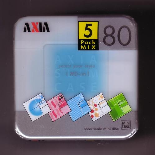 AXIA  "Select Your Style" slim case 80min - Japan Import-NEW, Audio, Tv en Foto, Walkmans, Discmans en Minidiscspelers, Minidisc-speler