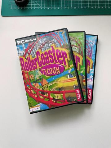 Rollercoaster Tycoon + expansion sets.