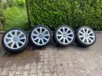 Jeu de 4 roues en alliage, Auto-onderdelen, Banden en Velgen, Ophalen, 18 inch, Gebruikt, Banden en Velgen
